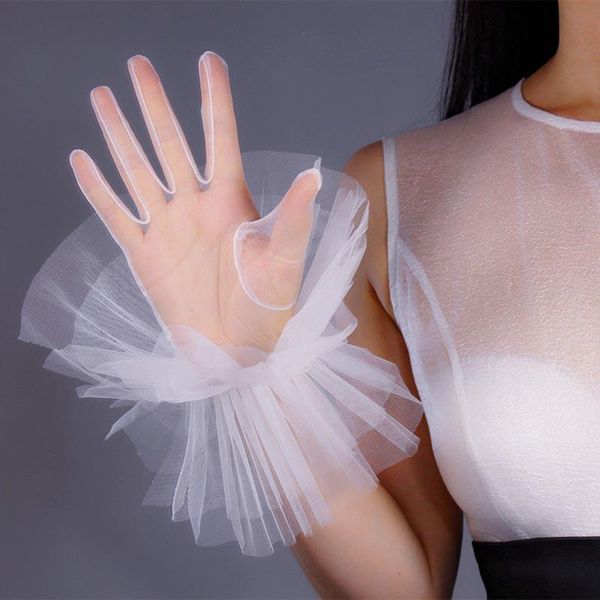 white accessoire short sheer women's tulle ruffled wedding party gloves transparent prom evening gloves st345 h qylzxq
white accessoire short sheer women's tulle ruffled wedding party gloves transparent prom evening gloves st345 h qylzxq