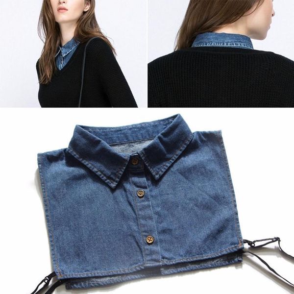 women denim shirt false collar detachable fake necklace lapel shirt accessories 2017 new wom jlljyr, Blue;red
women denim shirt false collar detachable fake necklace lapel shirt accessories 2017 new wom jlljyr, Blue;red