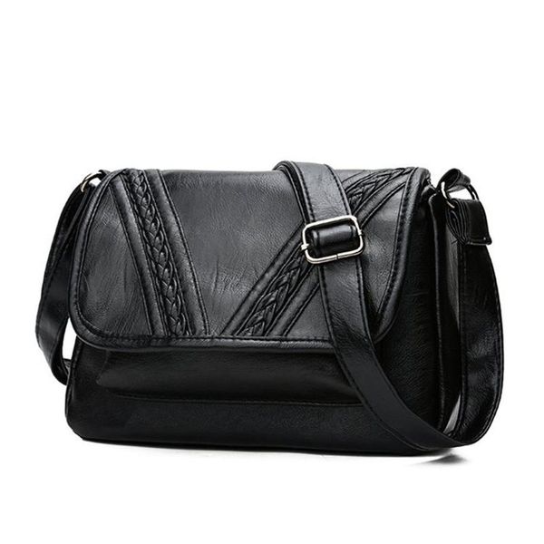 women messenger bag shoulder crossbody bag female casual zipper black pu leather handbag shopping purse mom
women messenger bag shoulder crossbody bag female casual zipper black pu leather handbag shopping purse mom