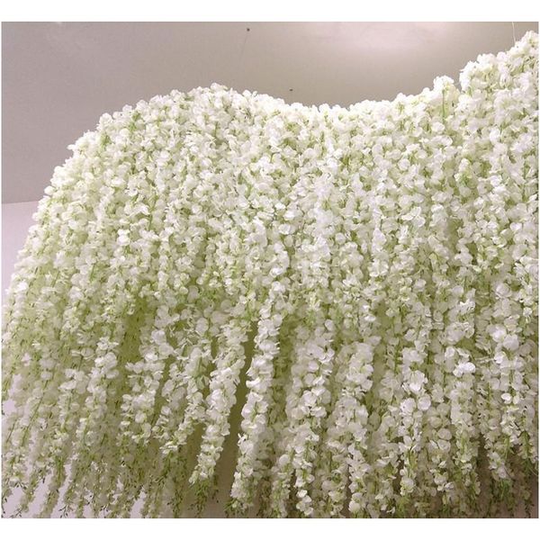 24 colors elegant artificial flower wisteria flower vine 34cm home garden wall hanging diy rattan for l xmas party wedding
24 colors elegant artificial flower wisteria flower vine 34cm home garden wall hanging diy rattan for l xmas party wedding