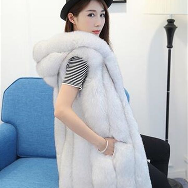 zadorin winter coat women luxury furry faux fur vest hooded warm faux fur jacket coats female slim waistcoat veste femme 201212, Black
zadorin winter coat women luxury furry faux fur vest hooded warm faux fur jacket coats female slim waistcoat veste femme 201212, Black