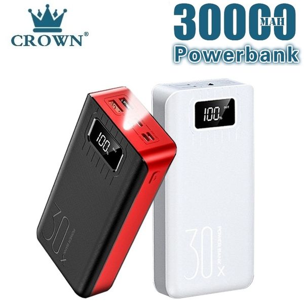 power bank 30000mah type-c micro usb большой емкости led дисплей портативный внешний зарядное устройство для смартфонов бесплатная доставка
power bank 30000mah type-c micro usb большой емкости led дисплей портативный внешний зарядное устройство для смартфонов бесплатная доставка