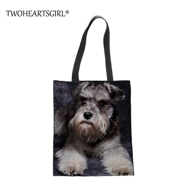twoheartsgirl шнауцеры печать холст сумки для женщин случайных дам сумки для покупок мешка плеча способа персонализированной пляжной сумки
twoheartsgirl шнауцеры печать холст сумки для женщин случайных дам сумки для покупок мешка плеча способа персонализированной пляжной сумки