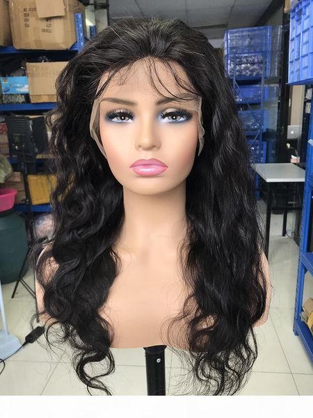 body wave lace front wigs for women popular style fast delivery wholesale glamorous virgin malaysian human hair wigs, Black
body wave lace front wigs for women popular style fast delivery wholesale glamorous virgin malaysian human hair wigs, Black