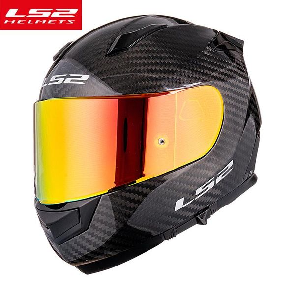 motorcycle helmets ls2 ff801 carbon fiber shell full face helmet with chrome red visor casto moto anti-fog film ece
motorcycle helmets ls2 ff801 carbon fiber shell full face helmet with chrome red visor casto moto anti-fog film ece