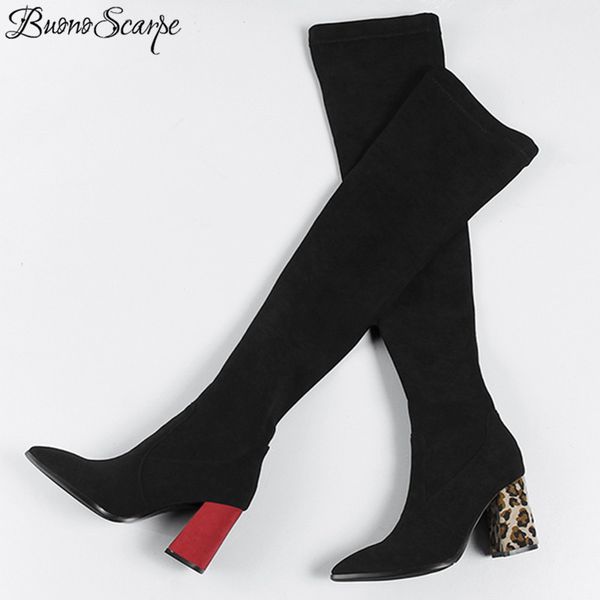 новый 2018 тонкий над коленом boots faux женщин замши высокие сапоги stretch сапоги зимние женские мода длинные botas, Black
новый 2018 тонкий над коленом boots faux женщин замши высокие сапоги stretch сапоги зимние женские мода длинные botas, Black