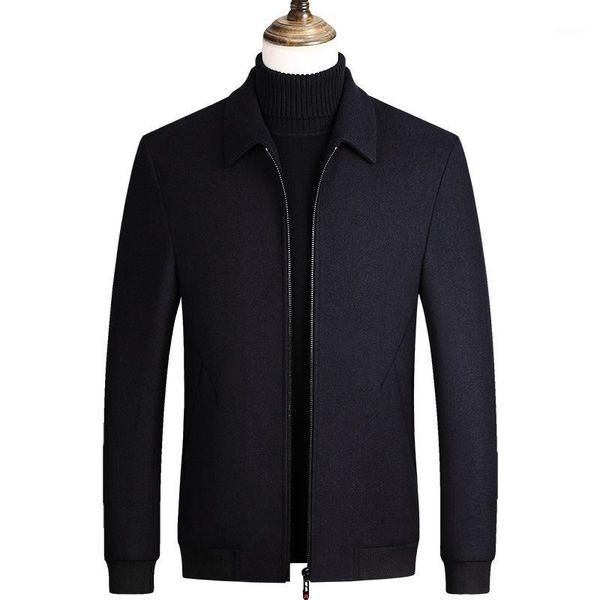 mens woolens jackets men's autumn winter thicken wool jacket coat men business casual lapel warm outerwear jacket male overcoat1, Black;brown
mens woolens jackets men's autumn winter thicken wool jacket coat men business casual lapel warm outerwear jacket male overcoat1, Black;brown