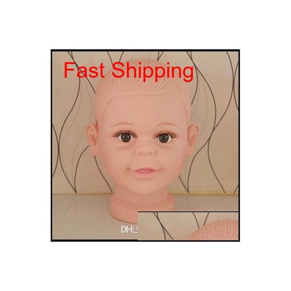 shipping wholesale pvc realistic plastic baby/kid children mannequin dummy head for wig hat sunglass display head mannequin 1pc 6tsyo, Khaki
shipping wholesale pvc realistic plastic baby/kid children mannequin dummy head for wig hat sunglass display head mannequin 1pc 6tsyo, Khaki