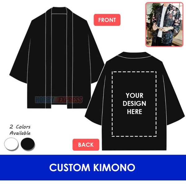 hobby express custom made japanese anime traditional kimono yukata cardigan, Black;white
hobby express custom made japanese anime traditional kimono yukata cardigan, Black;white