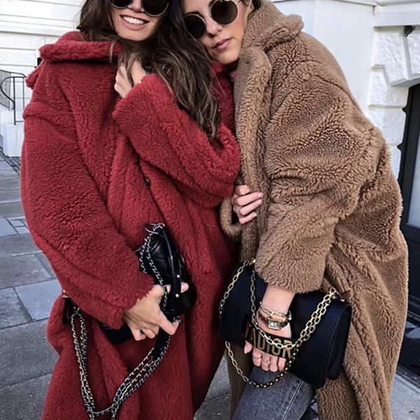 autumn and winter net red loose thin thick long lapel cashmere coat women's fashion, Black
autumn and winter net red loose thin thick long lapel cashmere coat women's fashion, Black