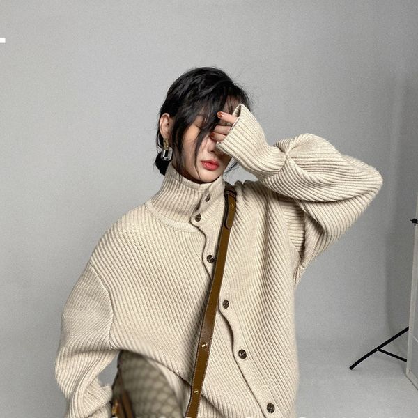 new high 2021 cardigan neck knitted shirt winter kpop style woman clothes ewd0 hnar, White;black
new high 2021 cardigan neck knitted shirt winter kpop style woman clothes ewd0 hnar, White;black