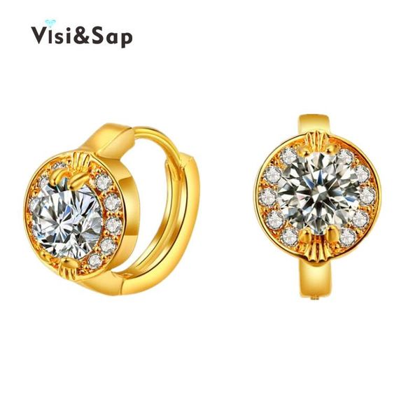 hoop & huggie visisap dazzling cubic zirconia earrings for women luxury party gifts yellow gold color vintage jewelry vse019, Golden;silver
hoop & huggie visisap dazzling cubic zirconia earrings for women luxury party gifts yellow gold color vintage jewelry vse019, Golden;silver