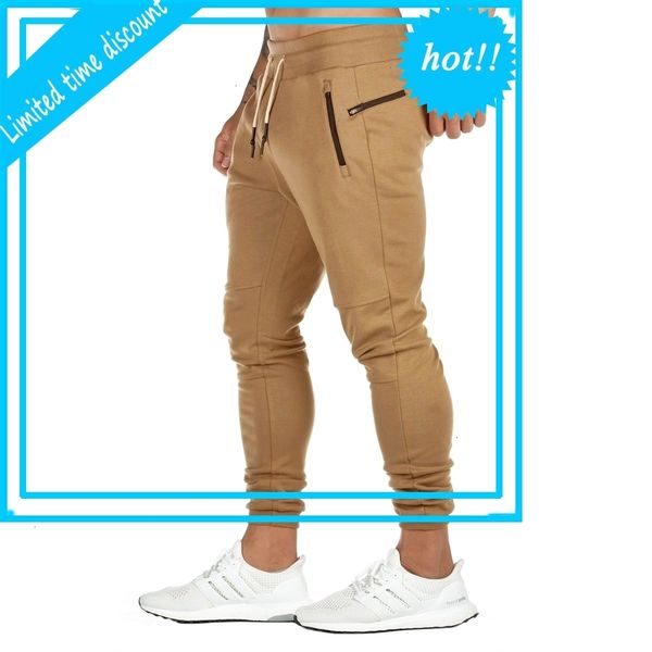 men effen color random elastic waist pocket pants running sports slim fit jogging broek, Black
men effen color random elastic waist pocket pants running sports slim fit jogging broek, Black