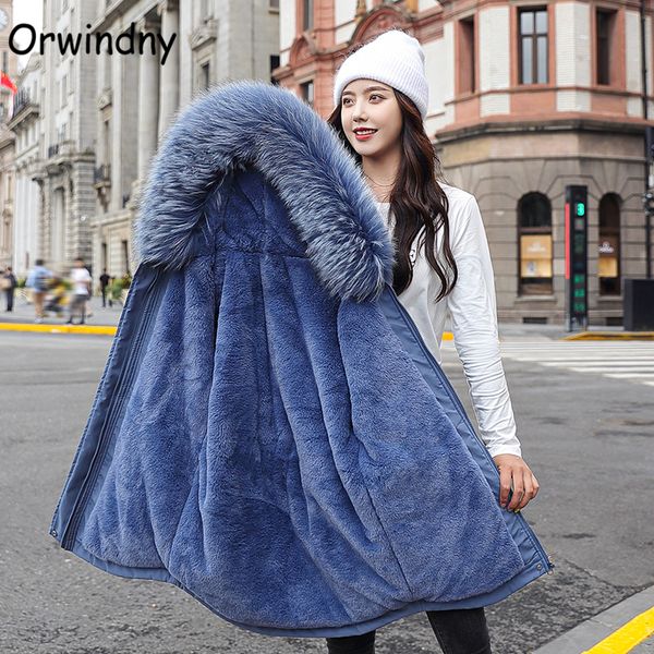 orwindny winter coat women thickening warm wool lining parkas snow wear slim fashion female jacket plus size 3xl padded clothes 201110, Black
orwindny winter coat women thickening warm wool lining parkas snow wear slim fashion female jacket plus size 3xl padded clothes 201110, Black