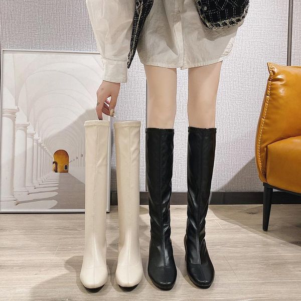 boots white shoes lady round toe boots-women booties woman 2021 low heel luxury designer winter footwear thigh, Black
boots white shoes lady round toe boots-women booties woman 2021 low heel luxury designer winter footwear thigh, Black