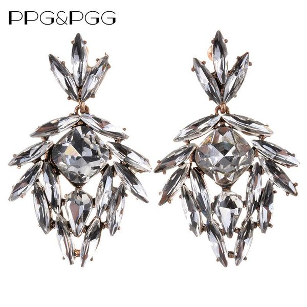 ppg&pgg korean style cute lovely clear crystal flower drop earrings women fashion floral rhinestone statement jewelry earrings, Silver
ppg&pgg korean style cute lovely clear crystal flower drop earrings women fashion floral rhinestone statement jewelry earrings, Silver