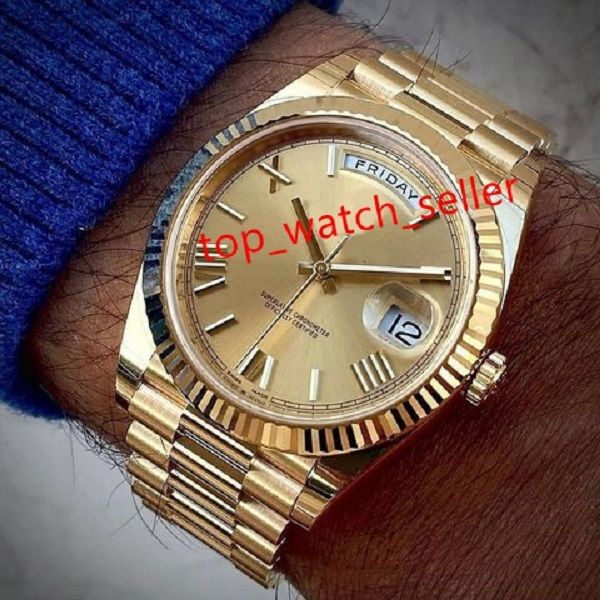 lastest mens watch 228238 228239 118138 40mm gold dial u1 asia 2813 automatic movement sapphire luxury mechanical men sport watches, Slivery;brown
lastest mens watch 228238 228239 118138 40mm gold dial u1 asia 2813 automatic movement sapphire luxury mechanical men sport watches, Slivery;brown