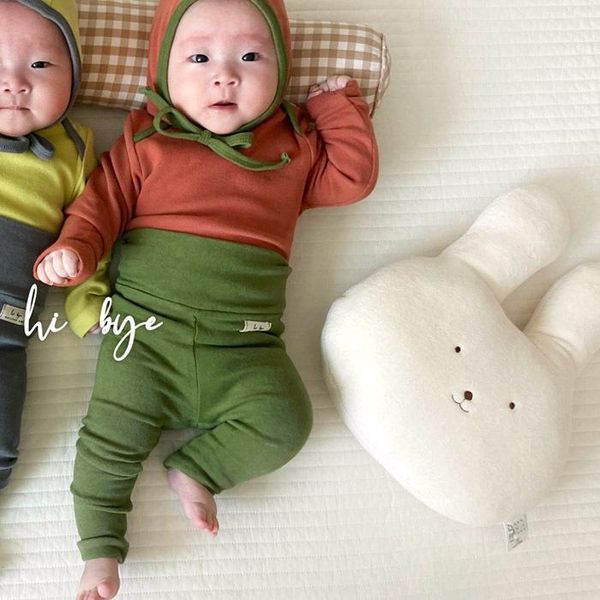 clothing sets korean toddler infant 2021 spring born baby cotton underwear set soft cute hit ear home clothes long trousers suits 0-3y, White
clothing sets korean toddler infant 2021 spring born baby cotton underwear set soft cute hit ear home clothes long trousers suits 0-3y, White