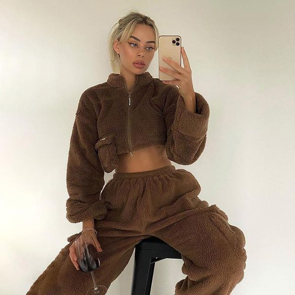 flannel zipper corp coat cargo pants sets womens autumn winter y2k overalls jacket suits sportswear pullover female, Black
flannel zipper corp coat cargo pants sets womens autumn winter y2k overalls jacket suits sportswear pullover female, Black