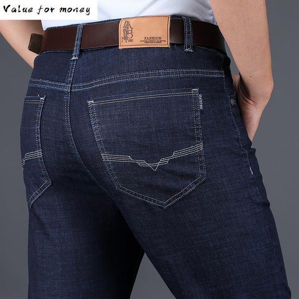 jeans men's business straight loose stretch summer thin denim jeans for men leisure man clothing denim trousers 42, Blue
jeans men's business straight loose stretch summer thin denim jeans for men leisure man clothing denim trousers 42, Blue