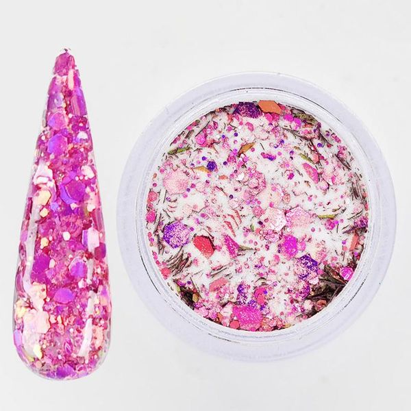 8g/bottle chameleon glitter flakes powder nail art polish pigment dipping extention carving sequins dust acrylic powde jllqvt, Silver;gold
8g/bottle chameleon glitter flakes powder nail art polish pigment dipping extention carving sequins dust acrylic powde jllqvt, Silver;gold
