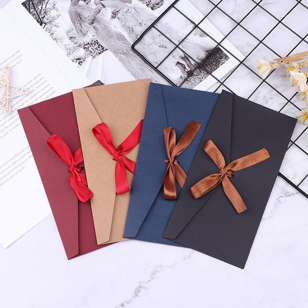1pc vintage ribbon pearl paper envelopes for wedding invitation envelope gift envelope 4 colors 22*11cm1
1pc vintage ribbon pearl paper envelopes for wedding invitation envelope gift envelope 4 colors 22*11cm1