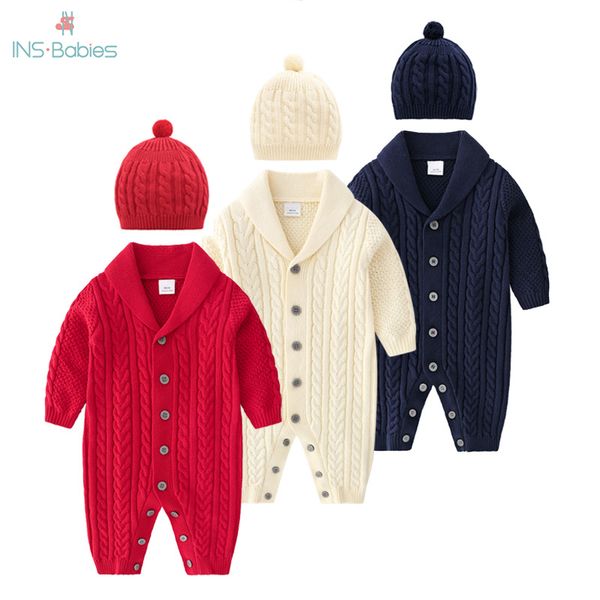 winter baby knitted romper in baby girls' rompers knitting jumpsuit+caps for girl&boy christmas clothes for newborn twins 201028, Blue
winter baby knitted romper in baby girls' rompers knitting jumpsuit+caps for girl&boy christmas clothes for newborn twins 201028, Blue