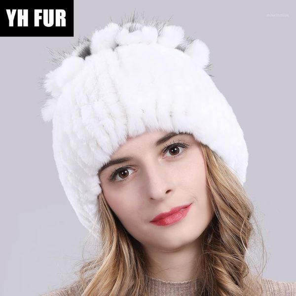 women genuine real rex fur beanie hat winter warm rex fur cap striped head flower real knitted cap1, Blue;gray
women genuine real rex fur beanie hat winter warm rex fur cap striped head flower real knitted cap1, Blue;gray