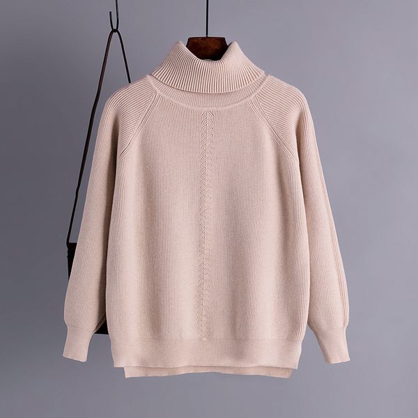 2021 new autumn winter oversize basic thick sweater pullovers women female high-neck loose long sleeve knit jumpers dwkt, White;black
2021 new autumn winter oversize basic thick sweater pullovers women female high-neck loose long sleeve knit jumpers dwkt, White;black