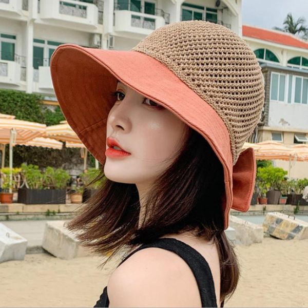 wide brim hats ht3063 spring summer hat breathable dome straw cap ladies patchwork bow bucket female anti-uv sun panama, Blue;gray
wide brim hats ht3063 spring summer hat breathable dome straw cap ladies patchwork bow bucket female anti-uv sun panama, Blue;gray