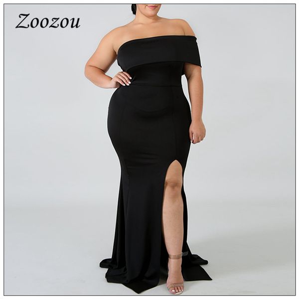 plus size 4xl off shoulder elegant woman dress black side open prom formal party long dress mermaid evening party dress custom, Black;gray
plus size 4xl off shoulder elegant woman dress black side open prom formal party long dress mermaid evening party dress custom, Black;gray
