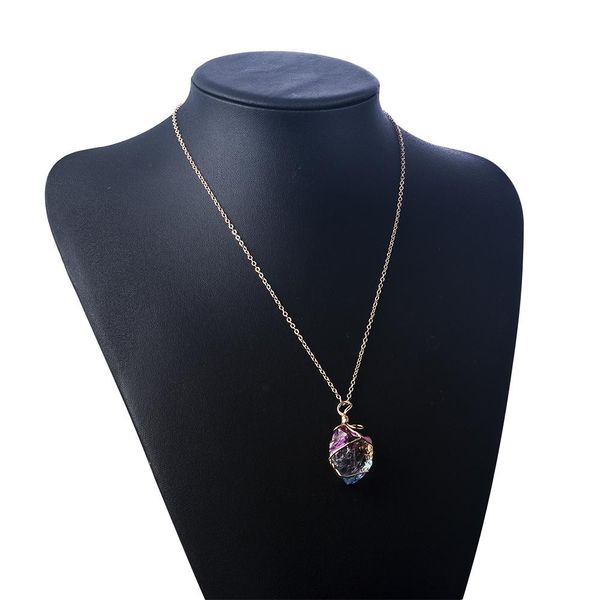 2019 new fashion women rainbow stone natural crystal chakra rock chain necklace quartz pendant jewelry jllpey, Silver
2019 new fashion women rainbow stone natural crystal chakra rock chain necklace quartz pendant jewelry jllpey, Silver