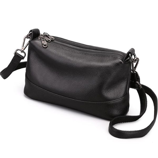 shoulder bags leather straddle women's bag fashion versatile multi-layer zipper simple messenger
shoulder bags leather straddle women's bag fashion versatile multi-layer zipper simple messenger