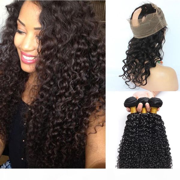 glamorous 360 full lace frontal closure with 3 bundles jerry curly wave peruvian indian brazilian virgin human hair weaves with 360 frontals, Black;brown
glamorous 360 full lace frontal closure with 3 bundles jerry curly wave peruvian indian brazilian virgin human hair weaves with 360 frontals, Black;brown