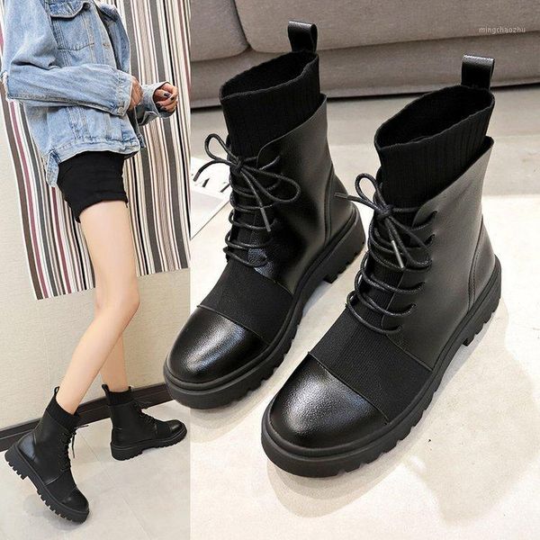 boots waterproof platform handsome woman wind chalaza 2021 autumn style with student1, Black
boots waterproof platform handsome woman wind chalaza 2021 autumn style with student1, Black