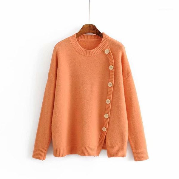 women's sweaters woah 2021 hui 47-1274 european and american fashion single-breasted split sweater1, White;black
women's sweaters woah 2021 hui 47-1274 european and american fashion single-breasted split sweater1, White;black