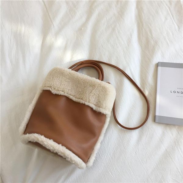 shoulder bags 2021 japan lamb wool color matching bucket bag, fashionable and versatile, one cross carrying women's net red
shoulder bags 2021 japan lamb wool color matching bucket bag, fashionable and versatile, one cross carrying women's net red