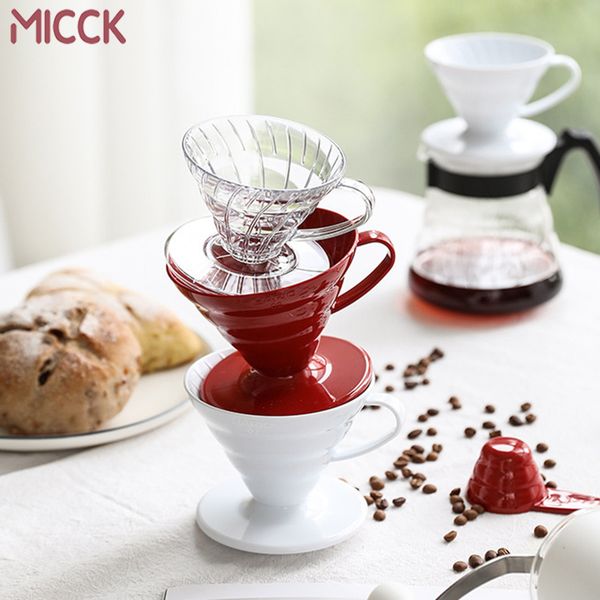 micck ceramic reusable coffee drip filter cup heat resistant v60 style coffee dripper 2/4cups separate stand for coffee pot 1021
micck ceramic reusable coffee drip filter cup heat resistant v60 style coffee dripper 2/4cups separate stand for coffee pot 1021
