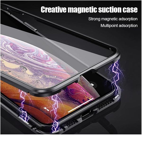 360 magnetic adsorption metal case for iphone 12 11 pro max 12 mini double-sided glass case for iphone 11 12 wmtogq
360 magnetic adsorption metal case for iphone 12 11 pro max 12 mini double-sided glass case for iphone 11 12 wmtogq