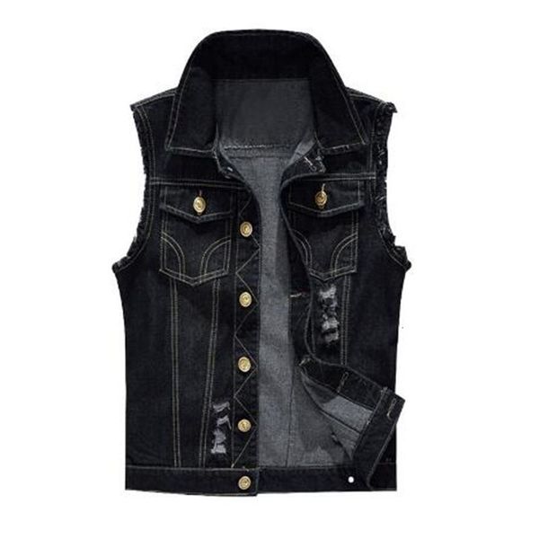 2021 new slim sleeveless men plus size s-6xl black denim jeans vest male cowboy outdoors waistcoat mens jacket zi6p, Black;white
2021 new slim sleeveless men plus size s-6xl black denim jeans vest male cowboy outdoors waistcoat mens jacket zi6p, Black;white