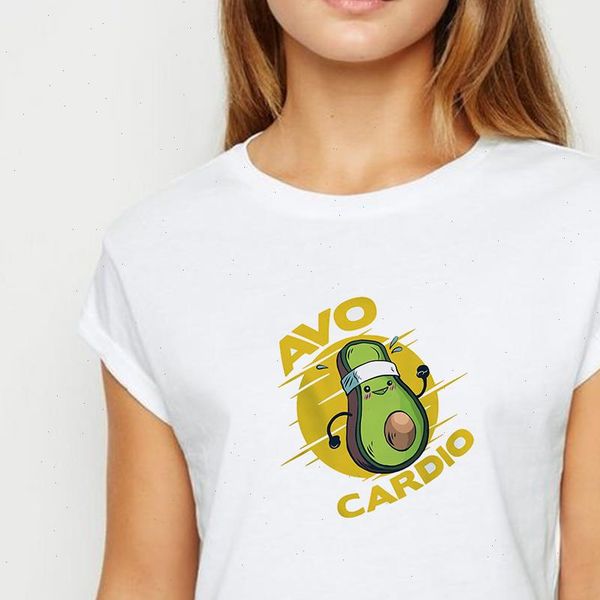 white tee avocado running t shirt women spring summer tshirt funny and creative graphic round collar t shirts
white tee avocado running t shirt women spring summer tshirt funny and creative graphic round collar t shirts