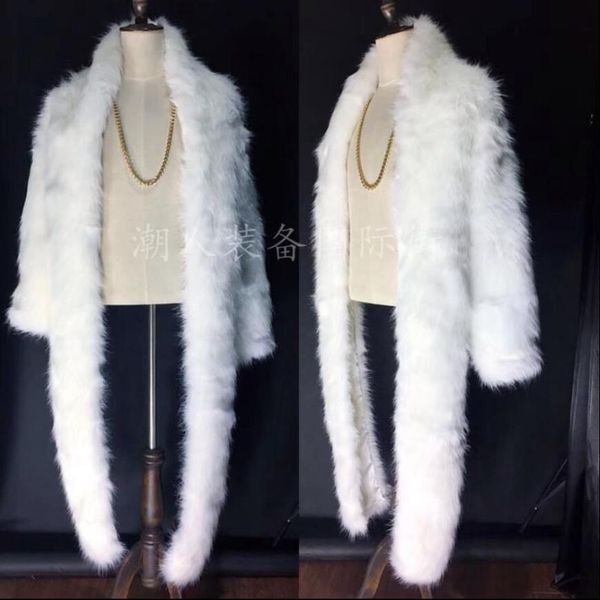 2020 fox male fake fur personality stage persona costumes hairy nightclub singer gogo clothing new design irregular fashion sd9a, Black
2020 fox male fake fur personality stage persona costumes hairy nightclub singer gogo clothing new design irregular fashion sd9a, Black