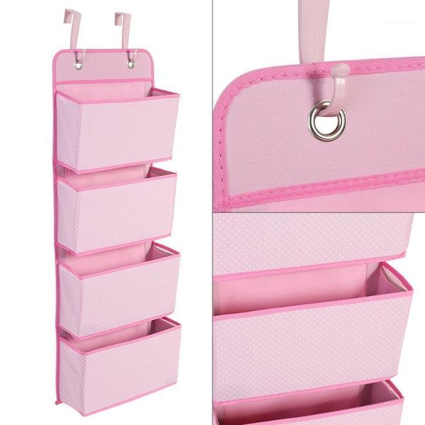 4 spacious pockets door hanging hook organiser shoes storage pockets suitable for storage clothes towel and daily necessities1
4 spacious pockets door hanging hook organiser shoes storage pockets suitable for storage clothes towel and daily necessities1