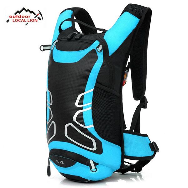 12l Cycling Hydration Backpack Water Bag Outdoor Sport Backpack Night Reflective Running With 2l Bladder Water Bag