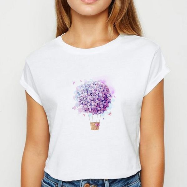 new t shirt women fruits air balloon tshirt simple spring summer versatile comfortable vestidos round collar t-shirts, White
new t shirt women fruits air balloon tshirt simple spring summer versatile comfortable vestidos round collar t-shirts, White