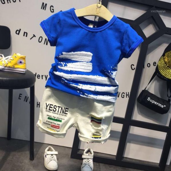 family matching outfits a16 children's wear summer boy printed half sleeve t-shirt shorts set 20211, Blue
family matching outfits a16 children's wear summer boy printed half sleeve t-shirt shorts set 20211, Blue