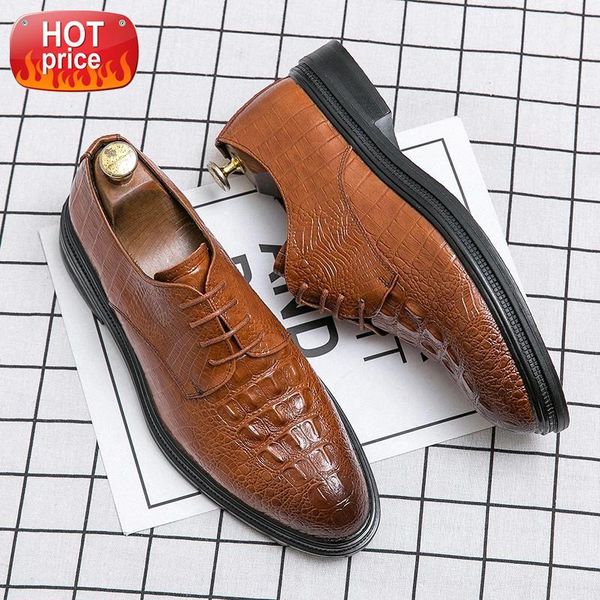 2021 new fashion men's oxford shoes crocodile pattern men's formal business banquet shoes large size driving #0x5q
2021 new fashion men's oxford shoes crocodile pattern men's formal business banquet shoes large size driving #0x5q