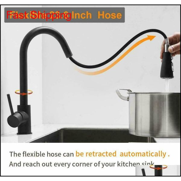 kitchen sink faucet pull out sprayer swivel spout matt black mixer tap flexible p qylrmp yh_pack
kitchen sink faucet pull out sprayer swivel spout matt black mixer tap flexible p qylrmp yh_pack