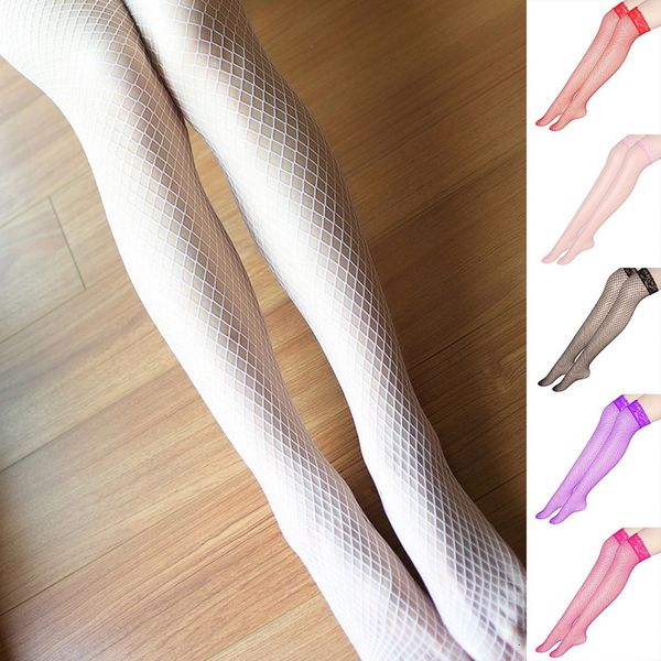 easy matching fishnet pantyhose hollow lace perspective long stretch tube stockings, Black;white
easy matching fishnet pantyhose hollow lace perspective long stretch tube stockings, Black;white