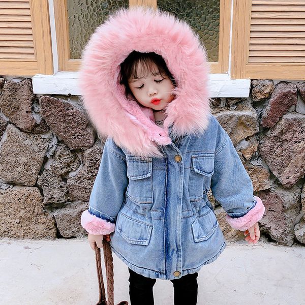 toddler girl outerwear plush denim jacket winter baby girl denim jacket plus fur warm coat 1-6 years kids infant girl parka lj20117, Blue;gray
toddler girl outerwear plush denim jacket winter baby girl denim jacket plus fur warm coat 1-6 years kids infant girl parka lj20117, Blue;gray